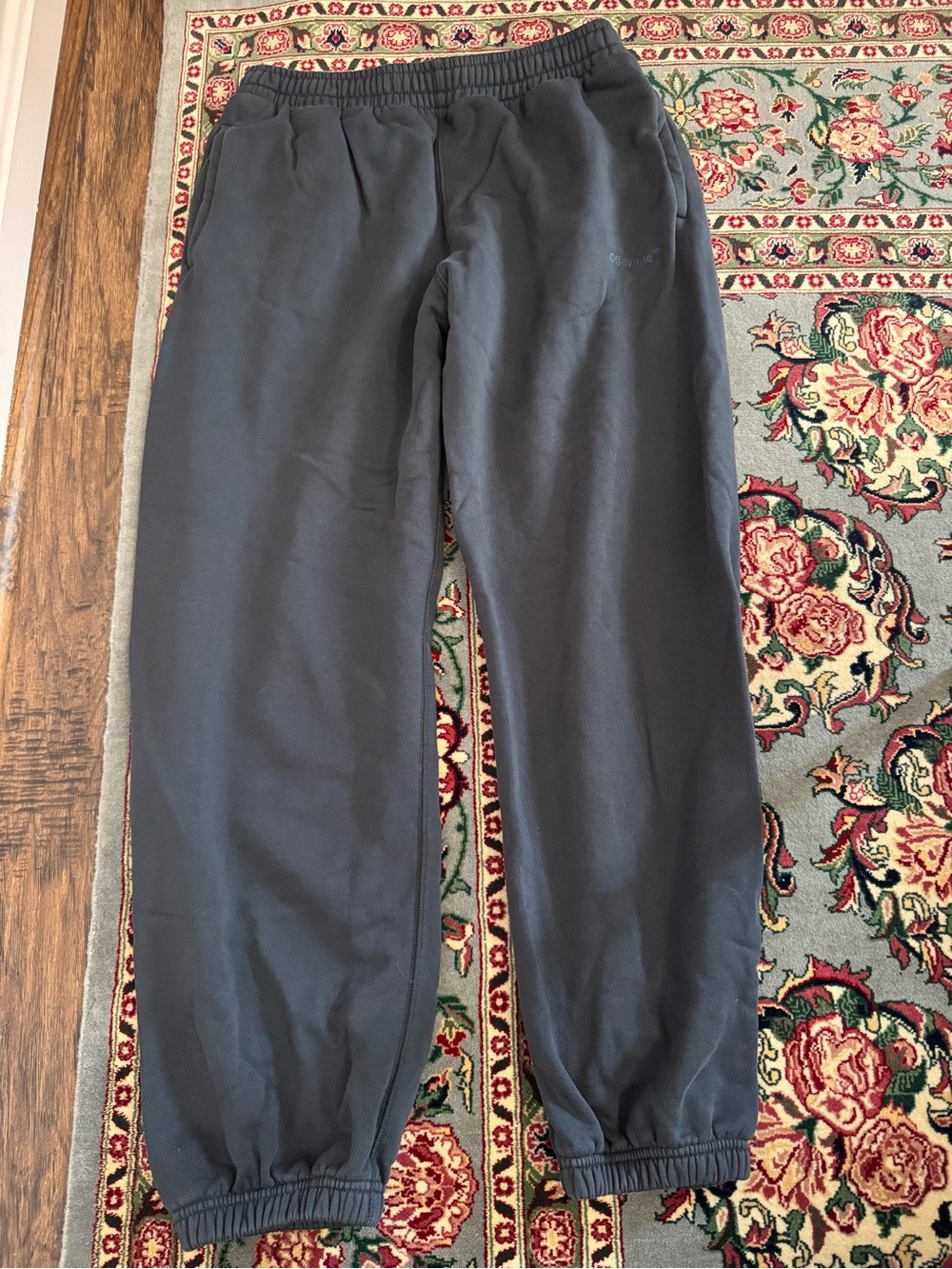 Off-White diagonal stripe sweatpants L